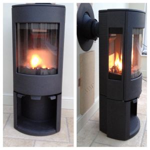 Contemporary Stove Installation